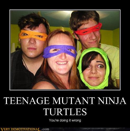 Teenage Ninja Mutant Turtles - You Are Doing It Wrong