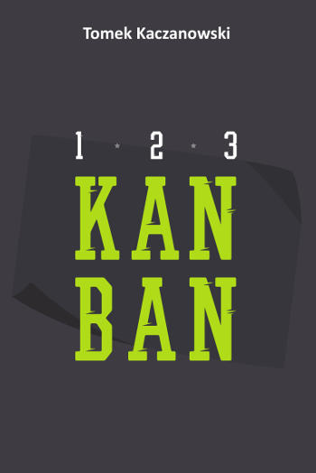 1,2,3 Kanban - okładka książki